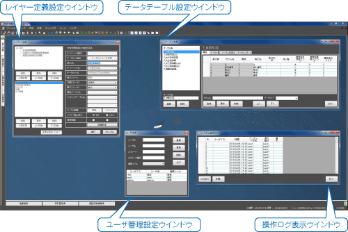 地理空間情報アプリケーションソフト